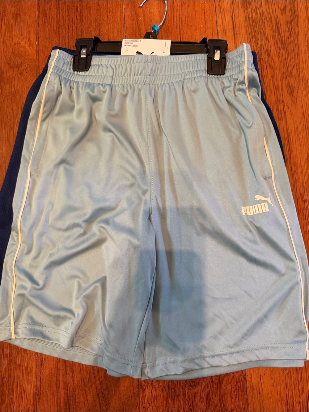 Boys Puma Athletic Shorts set of 2 - size Large 14/16 -New!